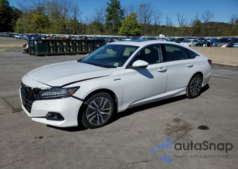 2022 Honda Accord Hybrid Exl from USA, damaged, VIN 1HGCV3F5XNA024957